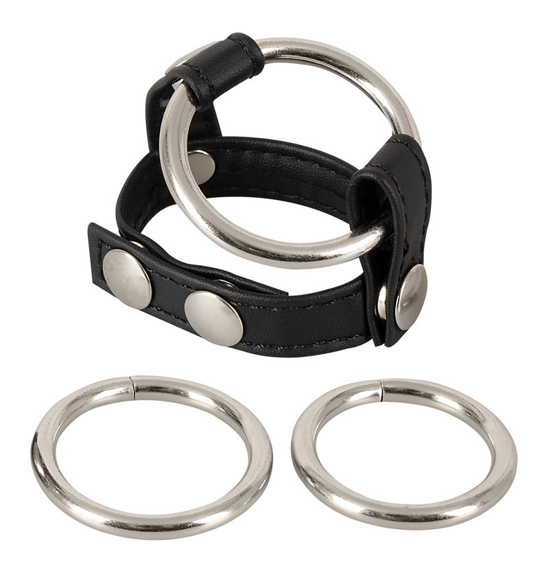 Bad Kitty Leren riem - Zwart