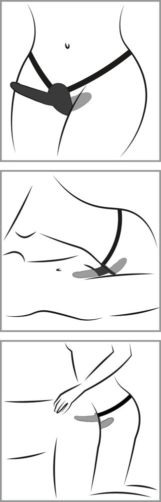 You2Toys Strap-on - Zwart - You2Toys - SKU: 5111290000