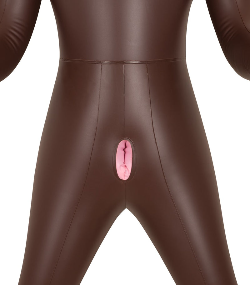 You2Toys Liefdespop met 3 openingen - Huidskleur