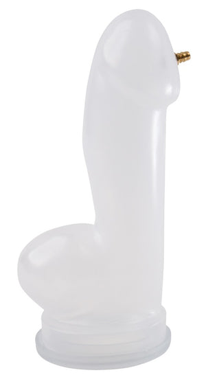 Fröhle Penis cilinder realistisch met testikelruimte - Transparant
