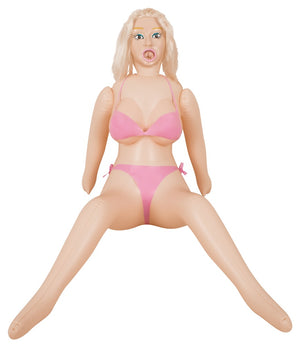 You2Toys Sekspop met 3 genotgaatjes - Huidskleur