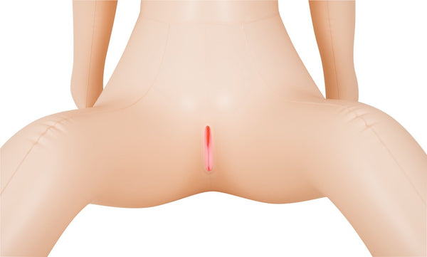 You2Toys Sekspop met 3 genotgaatjes - Huidskleur - You2Toys - SKU: 5130080000