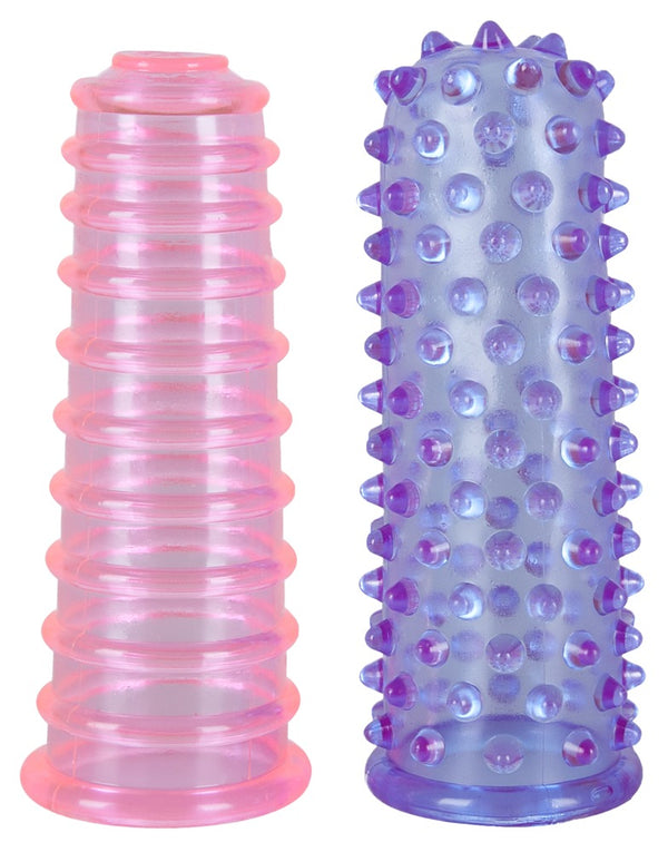 You2Toys Vingerstrelers met ribbels - Paars - You2Toys - SKU: 5131720000