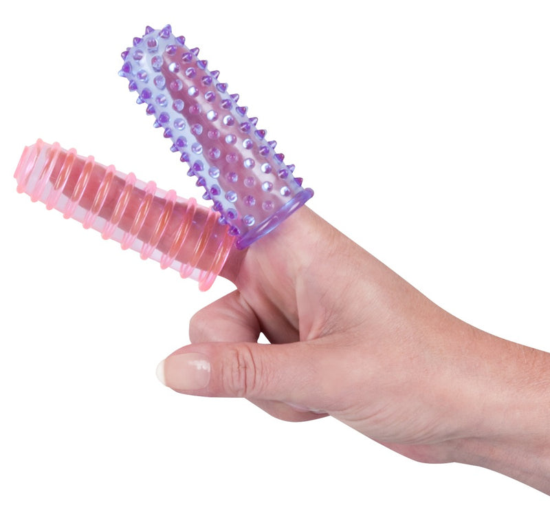 You2Toys Vingerstrelers met ribbels - Paars