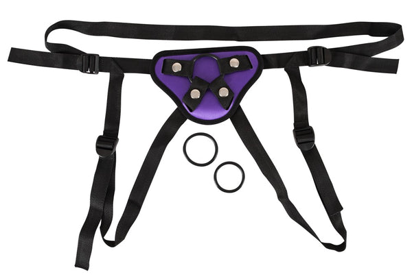 You2Toys harnas met 3 ringen - Zwart - You2Toys - SKU: 5132530000