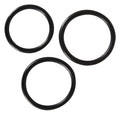You2Toys Strap-on harnas met 3 ringen (4-5 cm) - Zwart