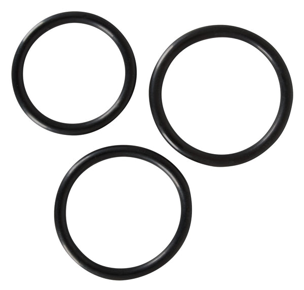 You2Toys harnas met 3 ringen - Zwart - You2Toys - SKU: 5132530000