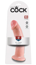 King Cock 9" realistic dildo - Huidskleur Licht