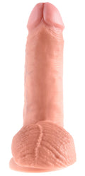 King Cock Realistic dildo met zuignap - Huidskleur