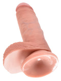 King Cock Realistic dildo met zuignap - Huidskleur