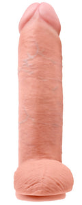King Cock realistische dildo 12" Haan - Huidskleur Licht