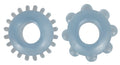 You2Toys Penisring set met 2 flexibele knoppen - Blauw