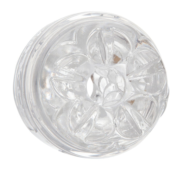 Fleshlight Masturbator transparant met gestructureerde sleeve - Transparant - Fleshlight - SKU: 5137920000