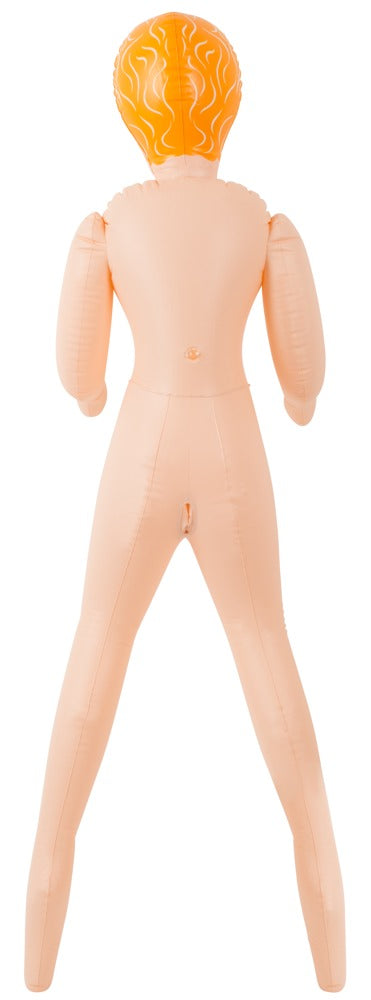You2Toys Opblaasbare seksvriendin met 3 genotgaatjes - Huidskleur - You2Toys - SKU: 5141010000