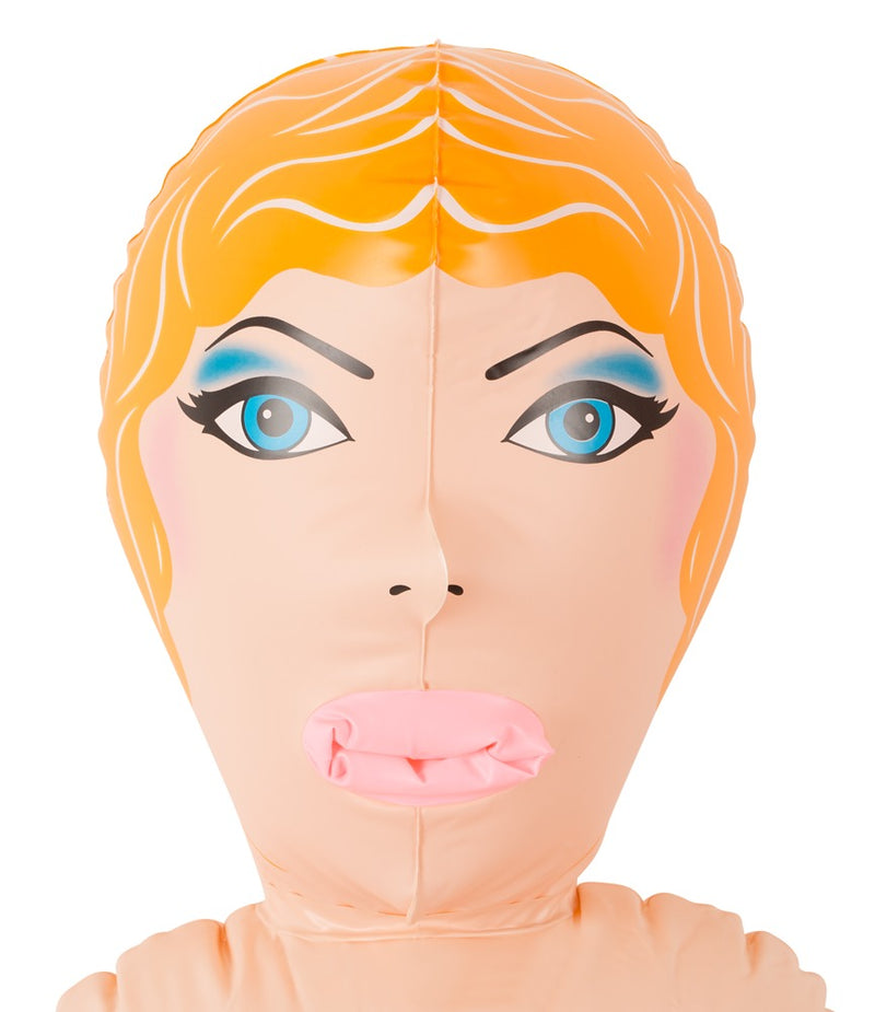 You2Toys Opblaasbare seksvriendin met 3 genotgaatjes - Huidskleur