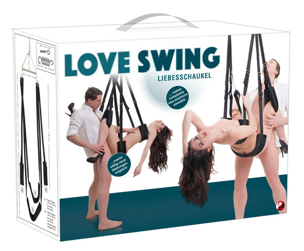 You2Toys schommel met verstelbare lussen - Zwart - You2Toys - SKU: 5141360000