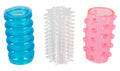 You2Toys Mouwen met ribbels en knobbels - Transparant