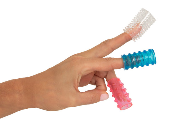 You2Toys Mouwen met ribbels en knobbels - Transparant - You2Toys - SKU: 5143060000