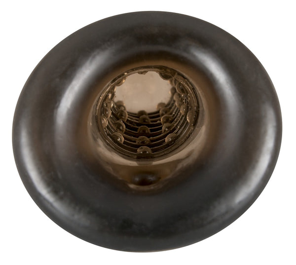 Rebel Penis sleeve met testikellus en stimulerende groeven - Zwart - Rebel - SKU: 5144620000