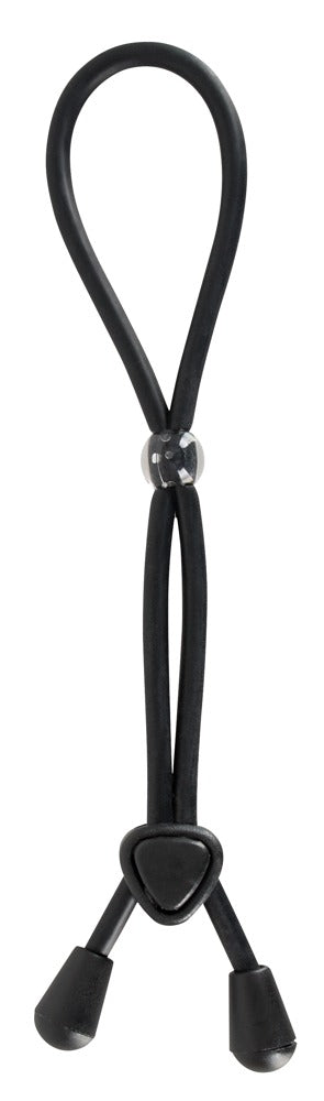 Bad Kitty cock loop met parel - Zwart - Bad Kitty - SKU: 5146750000