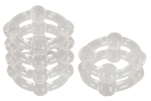 You2Toys Looping cockring set - Transparant