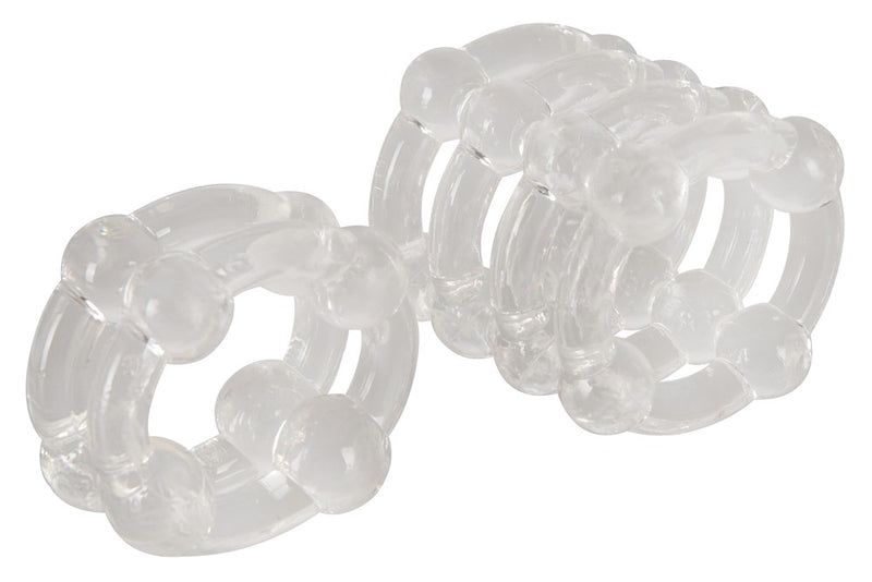 You2Toys Looping cockring set - Transparant