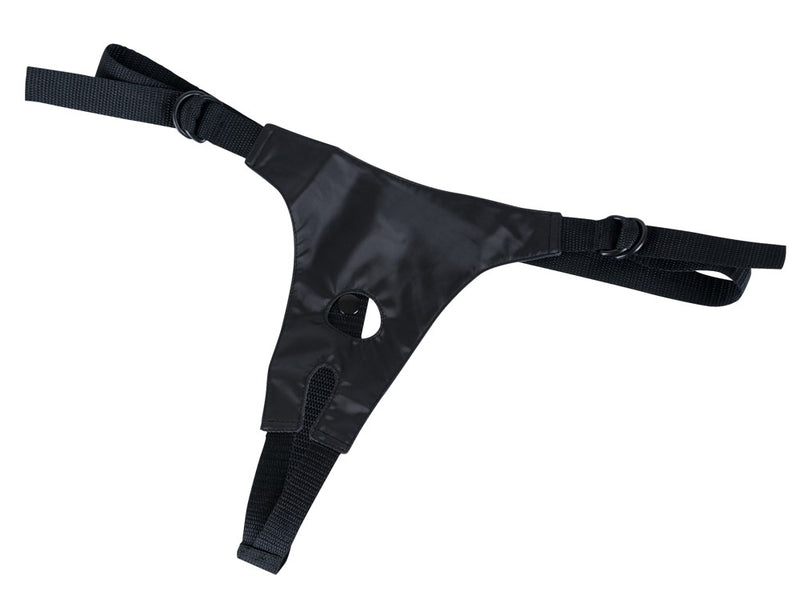 You2Toys Strap-on met 3 wisselbare dildo's - Zwart