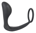 Black Velvets Ring & plug - Zwart