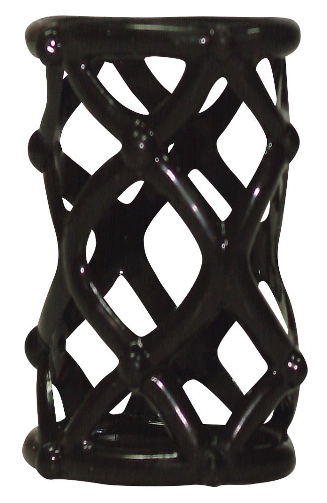You2Toys Penis sleeve met mesh patroon - Zwart