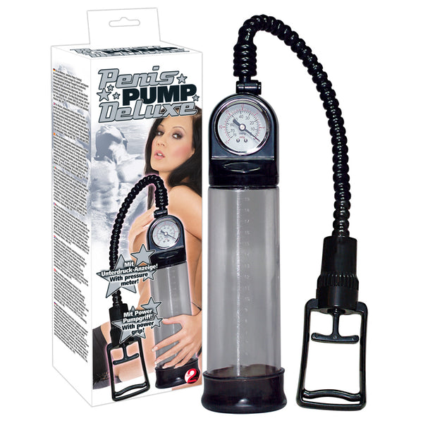 You2Toys penis pomp met manometer - Transparant - You2Toys - SKU: 5178100000