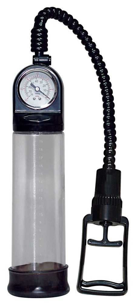 You2Toys penis pomp met manometer - Transparant - You2Toys - SKU: 5178100000