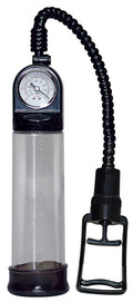 You2Toys Penis pomp met vacuümregelaar en manometer - Transparant