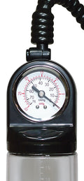 You2Toys Penis pomp met vacuümregelaar en manometer - Transparant