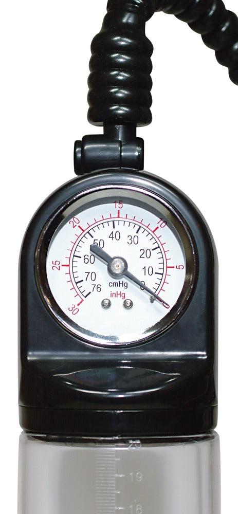 You2Toys penis pomp met manometer - Transparant - You2Toys - SKU: 5178100000
