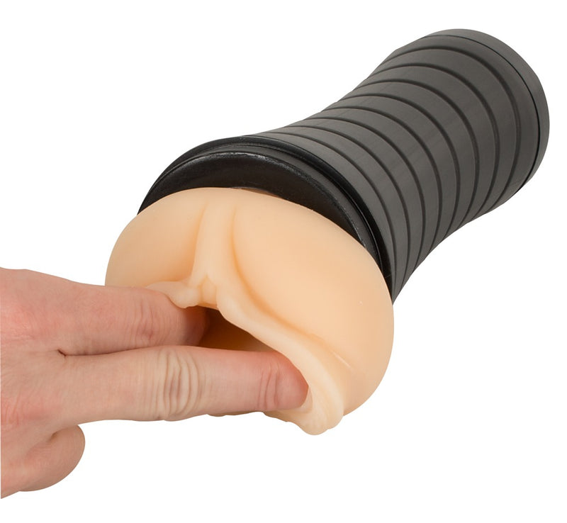 Pussy to go Masturbator met noppen en realistische opening - Huidskleur