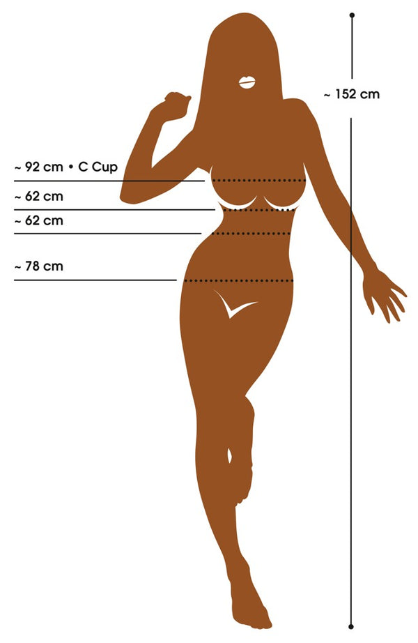 You2Toys Tyra sekspop - Huidskleur Donker - You2Toys - SKU: 5179250000