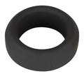 Black Velvets Cockring flexibel met bloedstuwend effect - Zwart