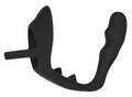Black Velvets Cockring met butt plug & perineumbrug - Zwart