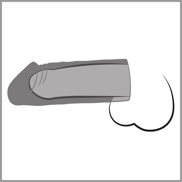 You2Toys Mega Dik Sleeve penis sleeve - Transparant - You2Toys - SKU: 5183600000