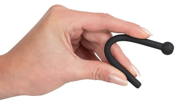 Penisplug Piss Play dilator - Zwart - Penisplug - SKU: 5183870000