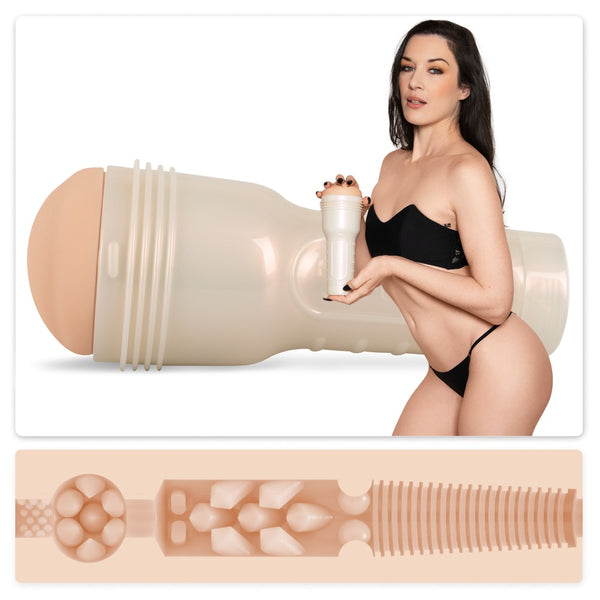 Fleshlight Masturbator realistisch met flexibel materiaal - Huidskleur - Fleshlight - SKU: 5185650000