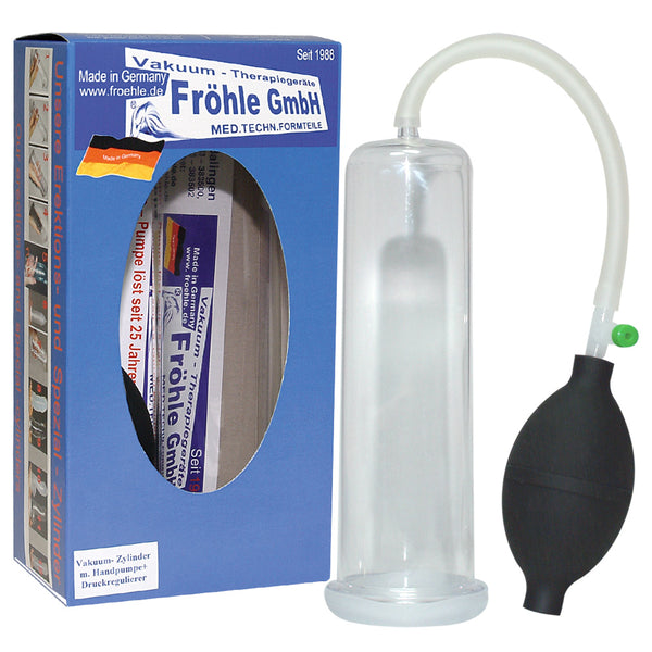 Fröhle Penis pomp met vacuüm 250 Mbar - Transparant - Fröhle - SKU: 5186380000