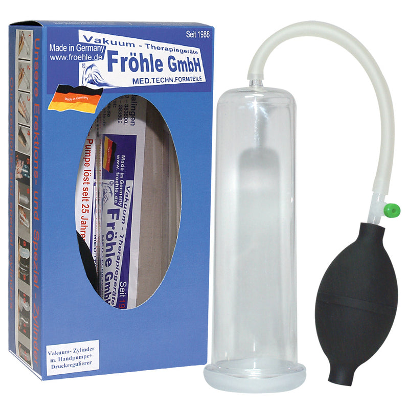 Fröhle Penis pomp met vacuüm 250 Mbar - Transparant