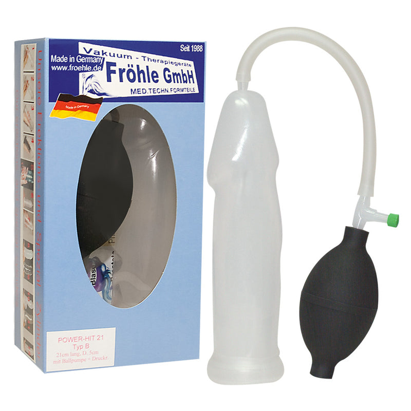Fröhle Penis pomp anatomisch slim fit - Transparant