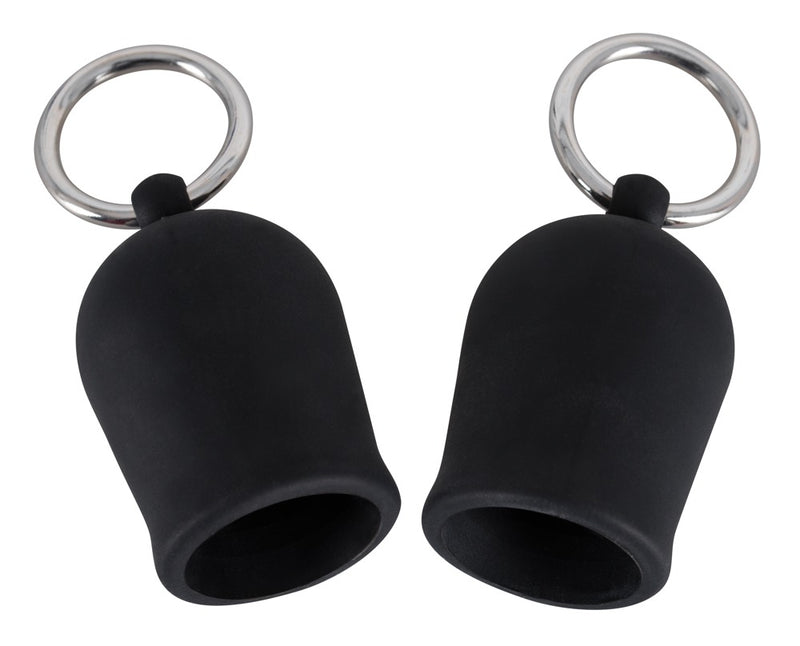 Black Velvets tepelzuiger met vacuüm - Zwart