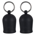 Black Velvets tepelzuiger met vacuüm - Zwart