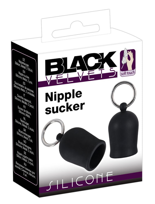 Black Velvets tepelzuiger met vacuüm - Zwart - Black Velvets - SKU: 5191460000