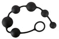 Black Velvets Anal beads - Zwart