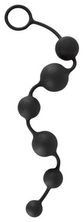Black Velvets Anal beads - Zwart