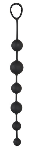 Black Velvets Anal beads - Zwart